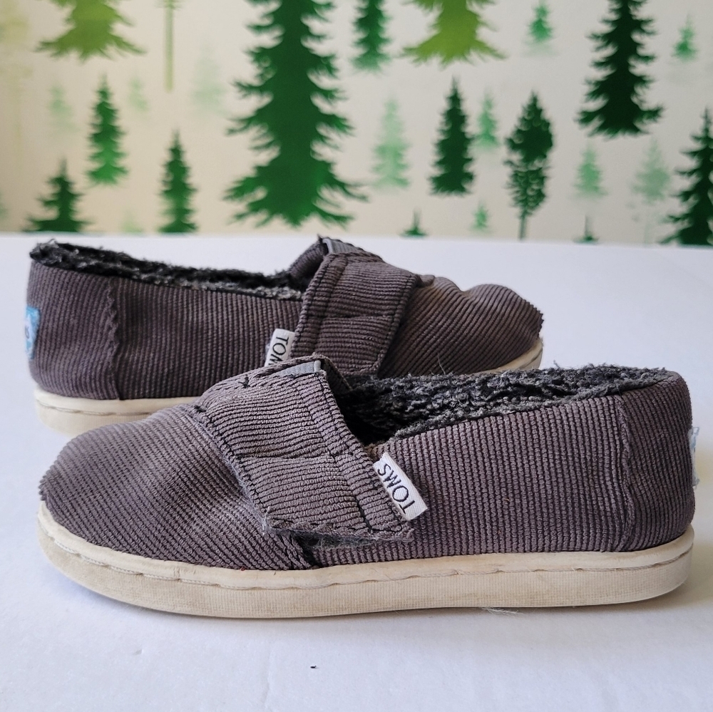 Toms Tiny Toddler Shoes.